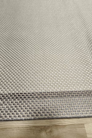 Sisal Görünümlü Bordürlü Baskılı Kaymaz Yıkanabilir Salon Oturma Odası Mutfak Balkon Halısı Yolluk
