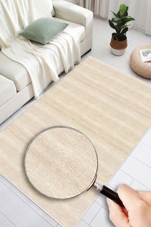 Modern Desenli Baskılı Kaymaz Yıkanabilir Salon Oturma Odası Mutfak Antre Halısı Yolluk
