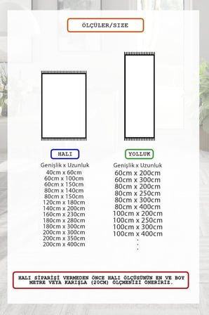Klasik Desenli Dijital Baskılı Kaymaz Taban Yıkanabilir Salon Halısı Oturma Odası Halısı