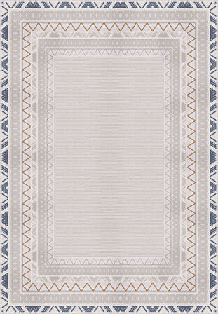 Dijital Baskılı Modern Desen Dekoratif Kaymaz Taban Yıkanabilir Salon Halısı Yolluk