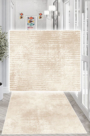 Dijital Baskılı Dekoratif Kaymaz Taban Yıkanabilir Modern Yolluk Antre Hol Halısı Salon Halısı