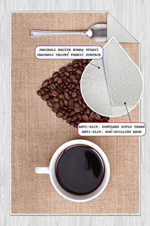 Dijital Baskılı Dekoratif Kaymaz Taban Yıkanabilir Kahve Desenli Halı Mutfak Halısı Yolluk Salon Halısı