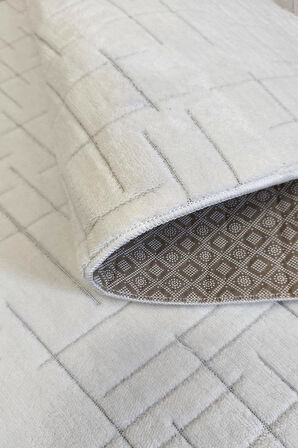 Yumuşak Dokulu İskandinav Dekoratif Kaymaz Taban Yıkanabilir Yolluk Antre Hol Halısı Salon Halısı