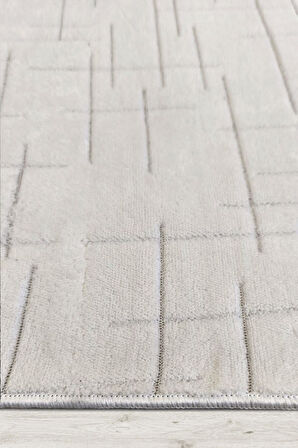 Yumuşak Dokulu İskandinav Dekoratif Kaymaz Taban Yıkanabilir Yolluk Antre Hol Halısı Salon Halısı