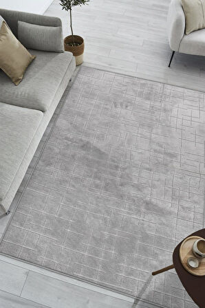 Yumuşak Dokulu İskandinav Dekoratif Kaymaz Taban Yıkanabilir Yolluk Antre Hol Halısı Salon Halısı