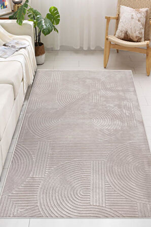 Yumuşak Dokulu İskandinav Dekoratif Kaymaz Taban Yıkanabilir Yolluk Antre Hol Halısı Salon Halısı