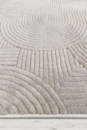 Yumuşak Dokulu İskandinav Dekoratif Kaymaz Taban Yıkanabilir Yolluk Antre Hol Halısı Salon Halısı