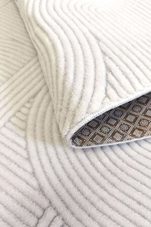 Yumuşak Dokulu İskandinav Dekoratif Kaymaz Taban Yıkanabilir Yolluk Antre Hol Halısı Salon Halısı