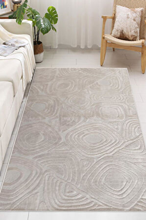 Yumuşak Dokulu İskandinav Dekoratif Kaymaz Taban Yıkanabilir Yolluk Antre Hol Halısı Salon Halısı