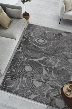 Yumuşak Dokulu İskandinav Dekoratif Kaymaz Taban Yıkanabilir Yolluk Antre Hol Halısı Salon Halısı