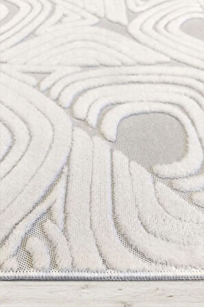 Yumuşak Dokulu İskandinav Dekoratif Kaymaz Taban Yıkanabilir Yolluk Antre Hol Halısı Salon Halısı