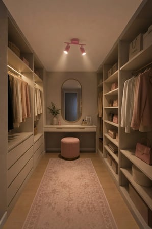 Spoty 2'Li Pembe GÜN IŞIĞI Modern Tasarım Salon - Mutfak - Banyo Spot Sıralı Avize