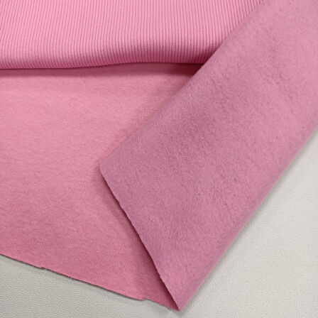 3 İplik Şardonlu Kumaş | Pembe