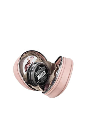 Çanta İçi Organizer Mini Makyaj Çantası - Mini Kozmetik Çantası - Pudra Pembe