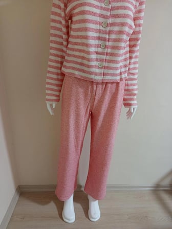 Dowry Crop Pembe Pijama Takımı