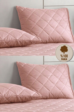 Formeya Alez Pudra  4 Adet %100 Pamuk Yastık Koruyucu Alez