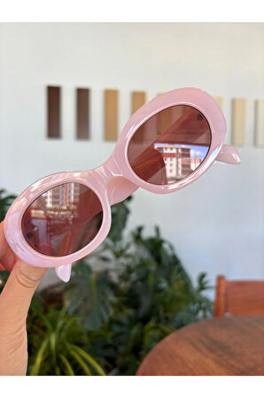Lunat C aksesuarlı Güneş Gözlüğü Kemik Trend Gözlük