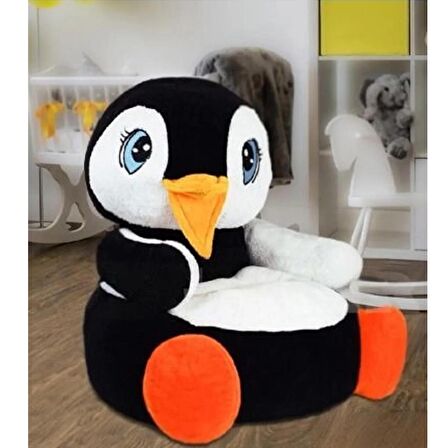 Penguen Peluş Bebek Çocuk Koltuğu