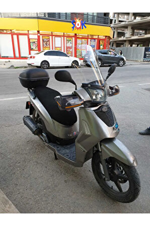 Kymco People S 200 Siperlik Ön Cam 2011 Model 48cm Şeffaf Renkli 4mm UZUN CAM
