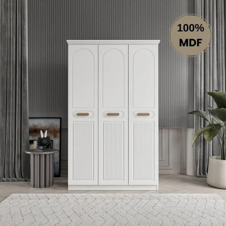 Pera 3 kapak MDF gardırop