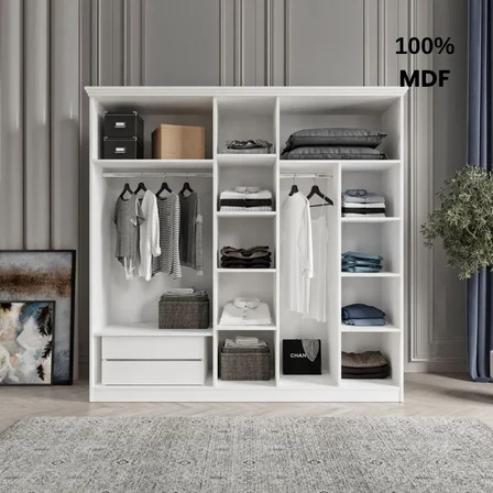 Pera 5 kapak MDF gardırop