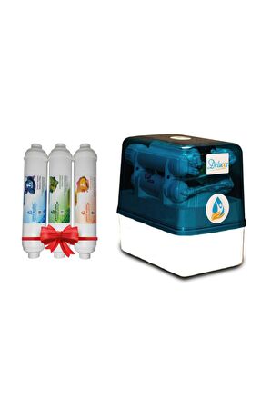 Pera Water Deluxe 7 Aşamalı Alkali + Mineral Su Arıtma Cihazı