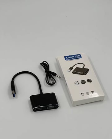 Usb Hdmi+Vga+Aux Çevirici ZR702