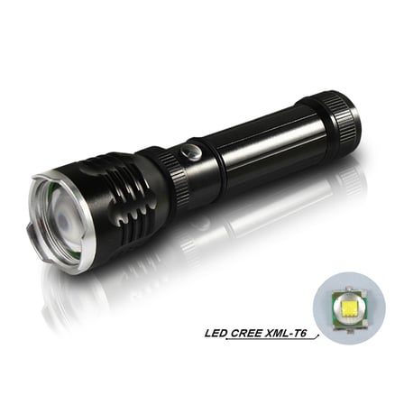 Güvenlik ve Çalışma LED Feneri Flaşörlü Manyetik Tasarımlı Güçlü Aydınlatma WT-282