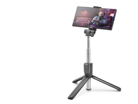 Telefon Tripodu Ve Selfie Çubuğu Seti Bluetooth 5.0 Kumandalı 67 Cm - Siyah ND1039