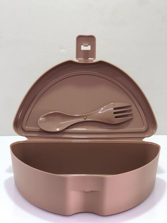 Kivi Model Lunch Box Saklama Kabı – Çatal Kaşık Hediyeli