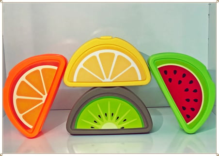 Kivi Model Lunch Box Saklama Kabı – Çatal Kaşık Hediyeli