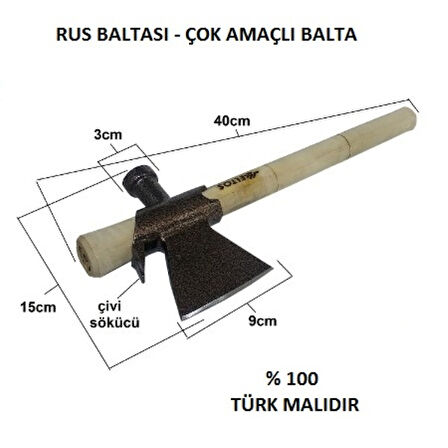 Rus Baltası - Kesme - Çekme -
