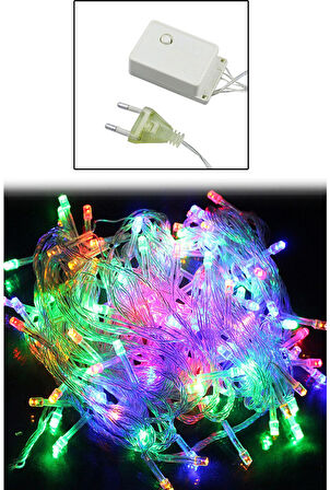 100 Ledli 8 Fonksiyonlu Dekor Lambası (10M - Rgb)