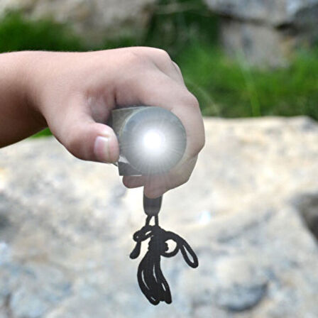 İzci Düdüğü - Avcı Düdüğü 7In1 Pusulalı Termometreli Survival Düdük