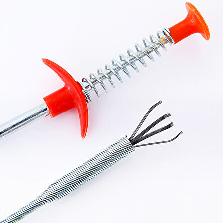 Tıkalı Lavabo Ve Gider Boruları Açma Aparatı Kıskaçlı