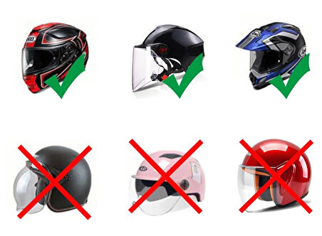 Kask Yağmur Kaydırıcı - Anti-Sis Hidrofobik Film