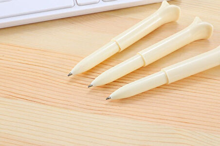 Kemik Tasarımlı Tükenmez Kalem - Boyun Askılı