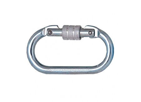 Otomatik Kilitli Oval Çelik Karabina Ce Belgeli