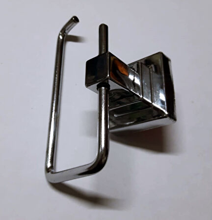 Yapışkanlı Wc Tuvalet Kağıtlığı Metal