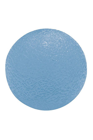 Yumurta Top - Silikon El Egzersiz Topu Mavi- Sert