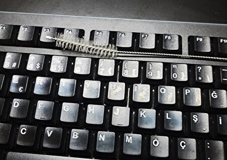 3 Lü Pratik Fırça Esnek Bükülebilir Klavye Mouse Arası Temizlik Fırçası