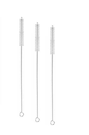 3 Lü Pratik Fırça Esnek Bükülebilir Klavye Mouse Arası Temizlik Fırçası