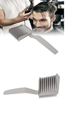 Düzgün Saç Kesim Tarağı – Saç Kesimi Şekillendirici Çift Taraflı Çizgi Toplayıcı Kesim Tarağı