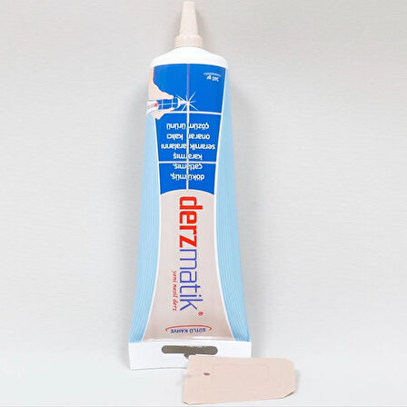 Kahve Derz Dolgusu - Lavabo Küvet Fayans Seramik Derzi Kalemi 360Gr Suya Dayanıklı Spatula Hediyeli