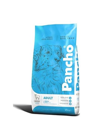 PANCHO Kuzu Etli Yetişkin Köpek Maması 15 Kg PANCHO