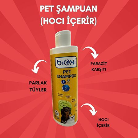 Bioxi® Kedi & Köpek Şampuanı Vegan Pet Şampuan 200 ML