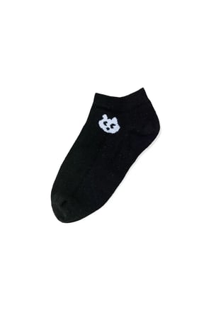 3”çift Kedi Desenli Kadın Patik Çorap Seti