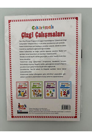 Bıcırık Yayınları Çizgi ÇAlışması Aktivite Kitabı Harfler (Yaz-Sil Kalem Hediyeli)