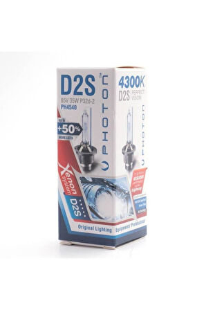 D2s 4300k +%50 Fazla Işık Xenon Far Ampulü Ph4540