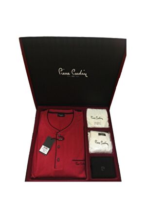 Damat Çeyiz Bordo Pijama Çamaşır Set Takım 2000 2000pc